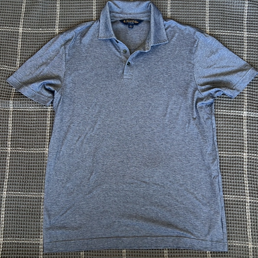 Brooks Brothers slim fit size large shirt navy blue